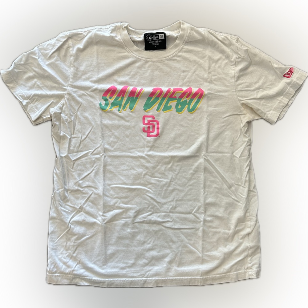 San Diego Padres City Connect New Era Graphic T-Shirt